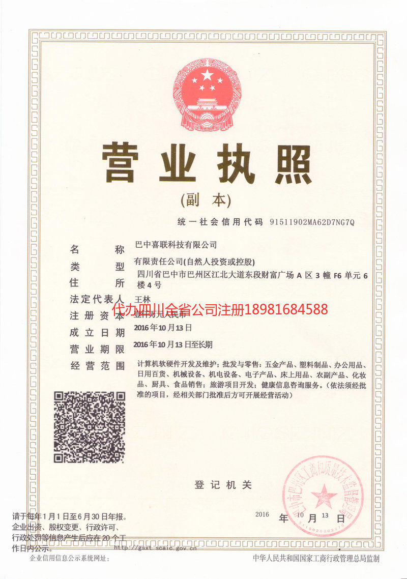 延安延安喜联科技有限公司